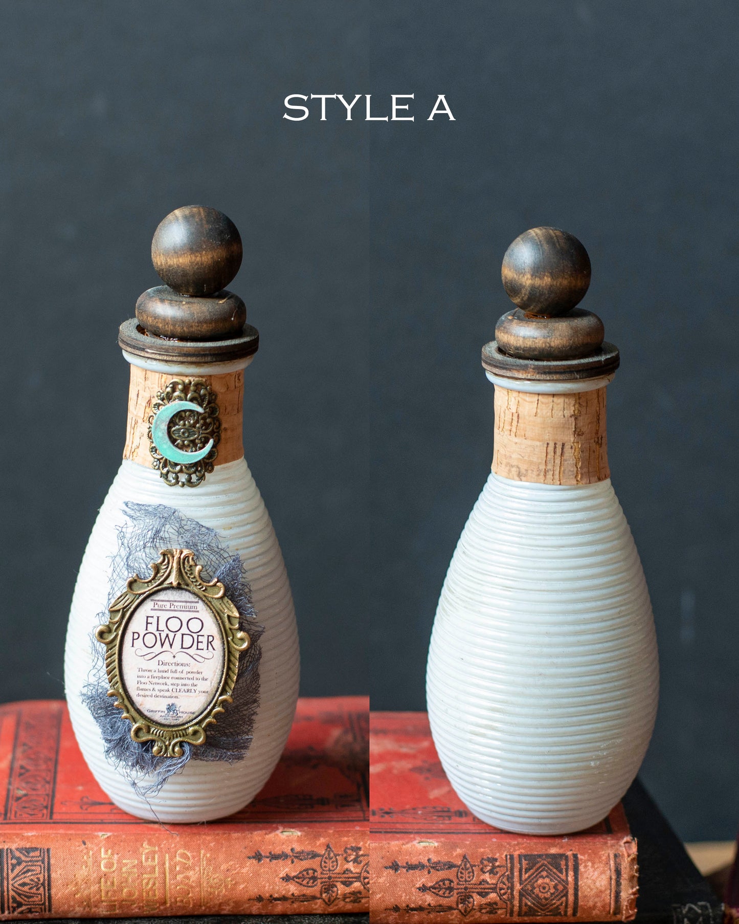 Floo Powder Potion Bottle – Handcrafted Wizarding Collectible