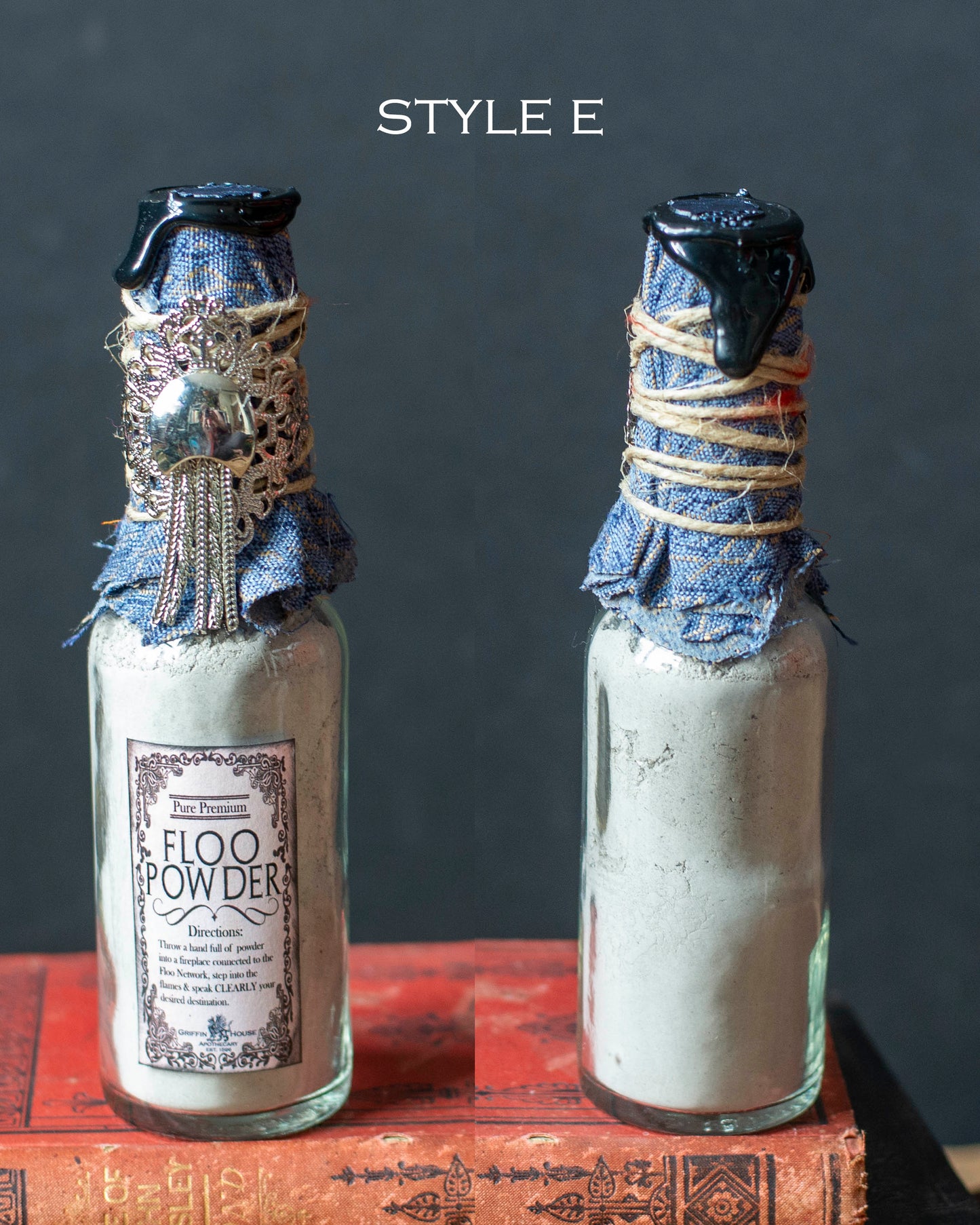 Floo Powder Potion Bottle – Handcrafted Wizarding Collectible