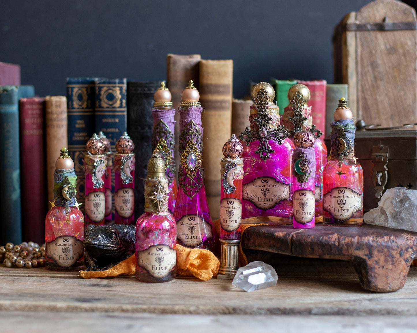 Madame Leota's Elixir – Limited Edition Handcrafted Potion Bottle