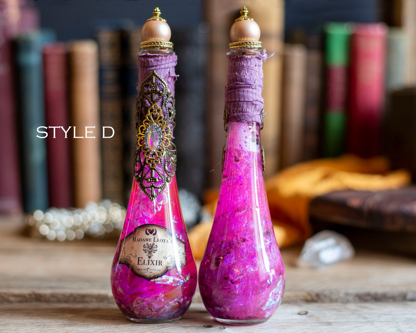 Madame Leota's Elixir – Limited Edition Handcrafted Potion Bottle